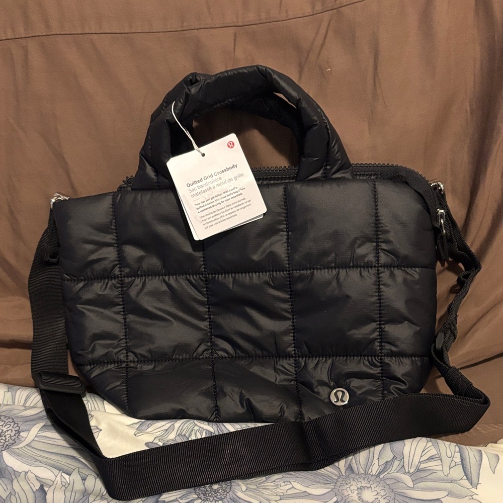 lululemon athletica Quilted Black Bag